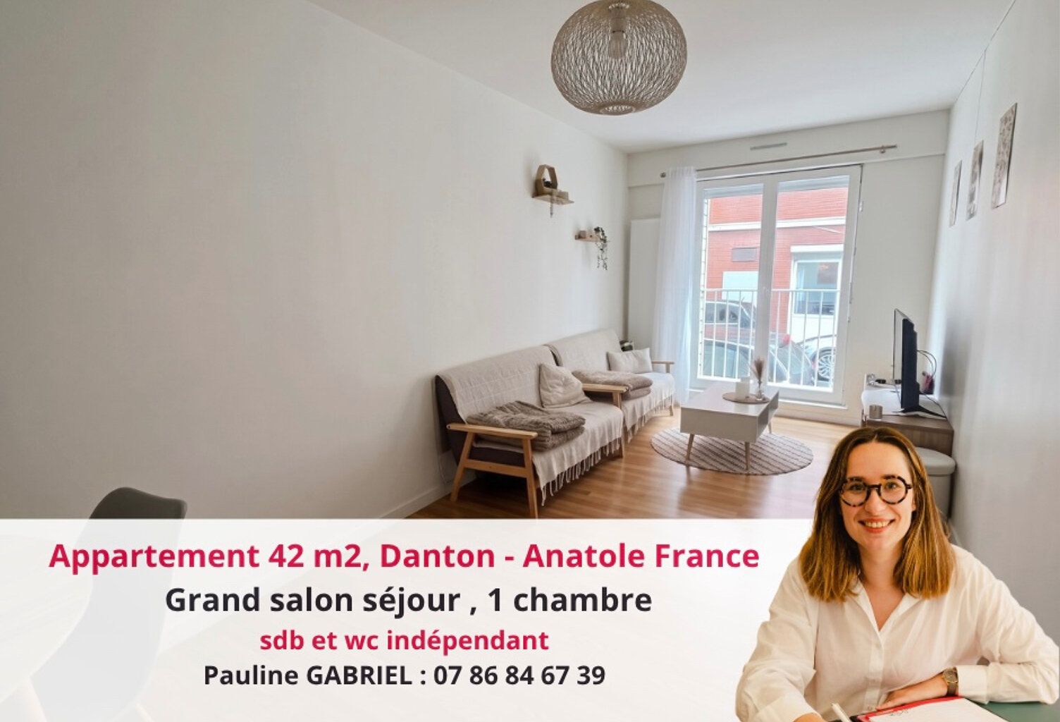 Appartement T2 - Danton, Coty — photo 1