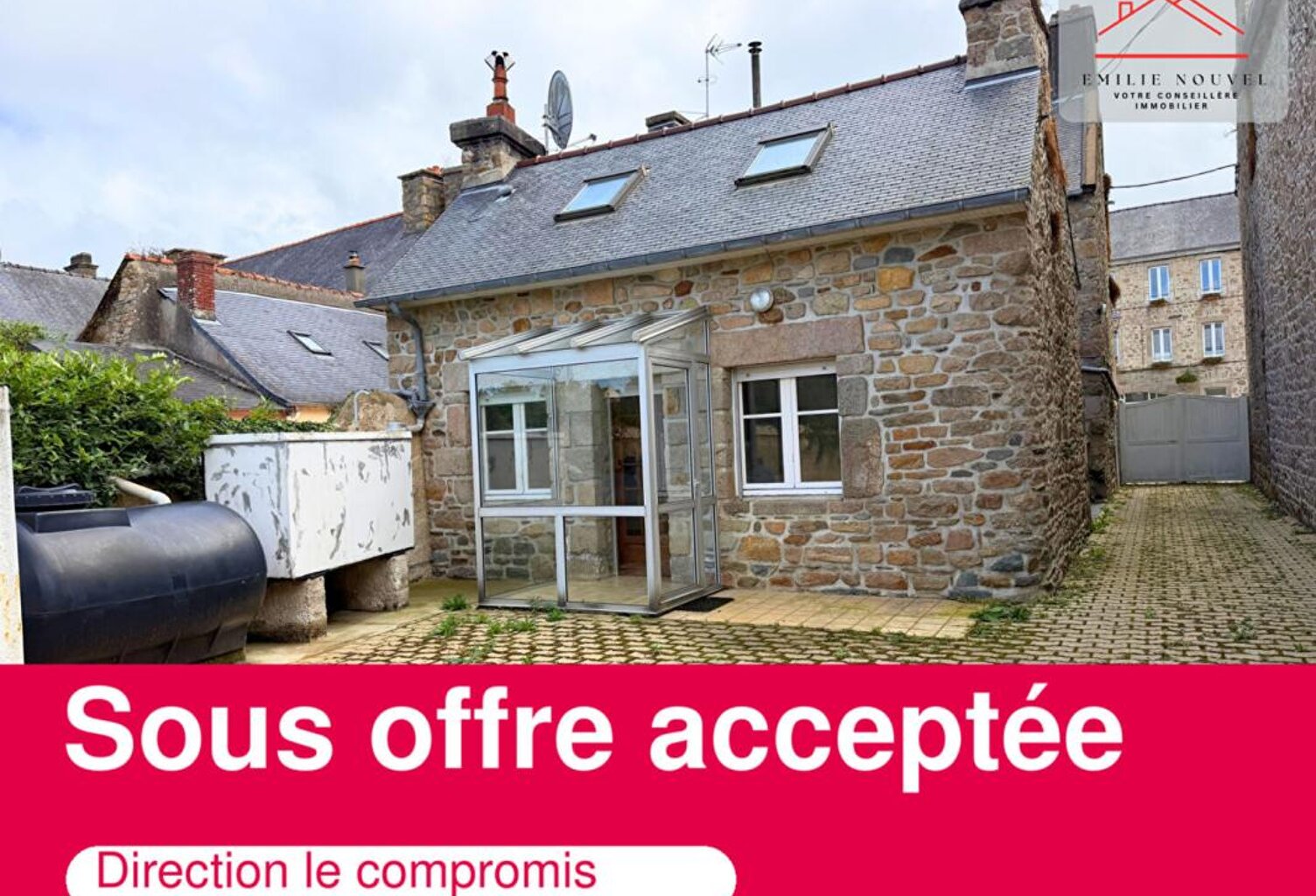 À Lézardrieux, une maison à réinventer pour créer votre futur chez-vous — photo 1