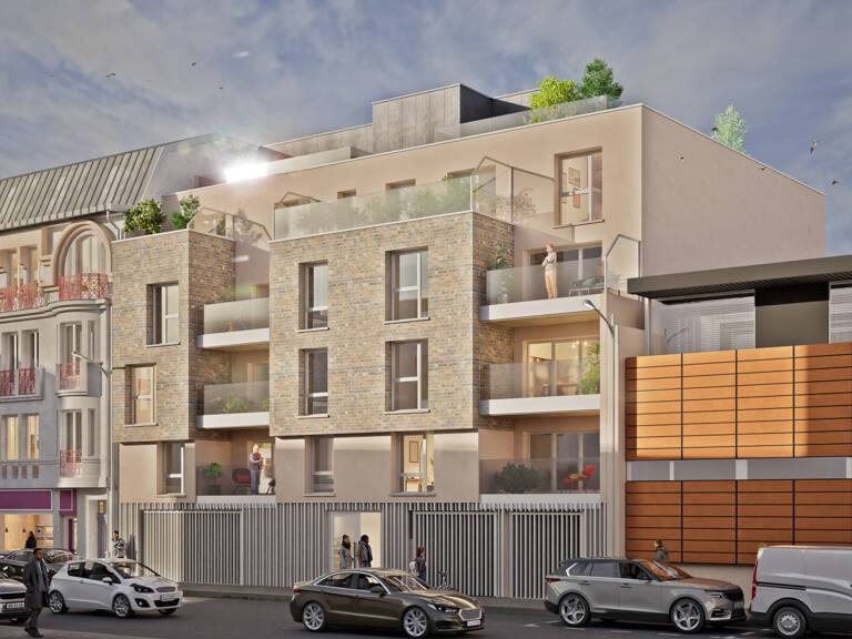 DUPLEX T5 D'EXCEPTION   DERNIER ÉTAGE   2 TERRASSES   REIMS — photo 1