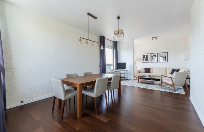 Appartement T4, 3 chambres, 100m2, balcon et cave — photo 2