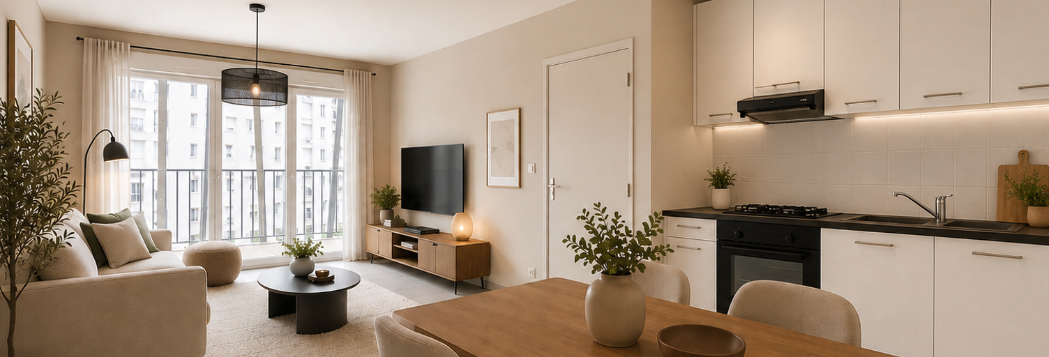 Appartement 3 Pièces 61 m² à vendre à Saint-Priest (69800)