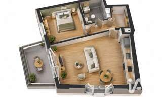 Appartement 2 Pièces 43 m² à vendre à Saint-Maximin-la-Sainte-Baume (83470)