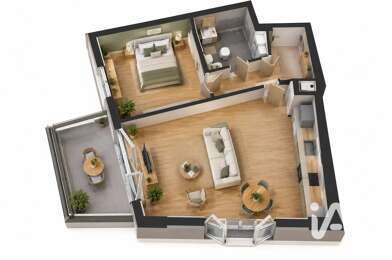 Appartement 2 pièces 150000 €