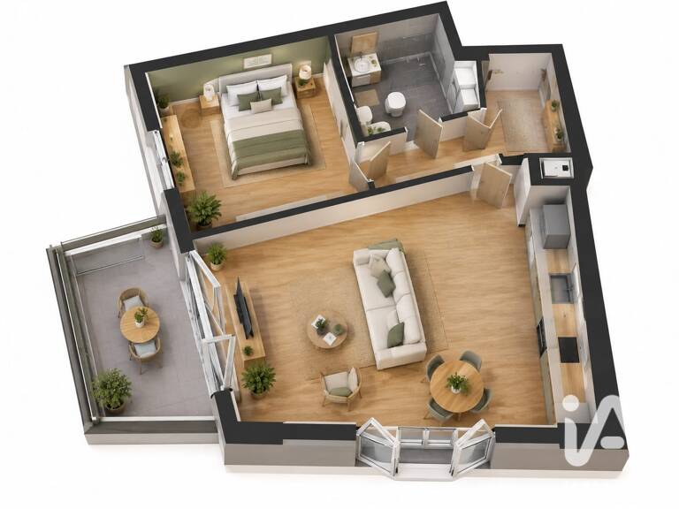 Vente Appartement 2 pièces — photo 1