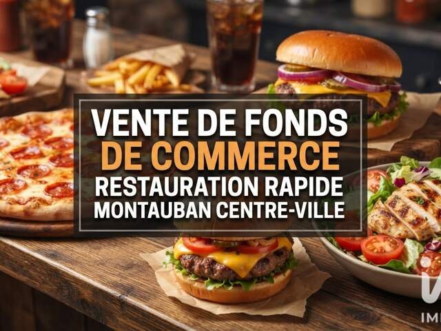Vente Restauration rapide 100 m&sup2; — photo du bien