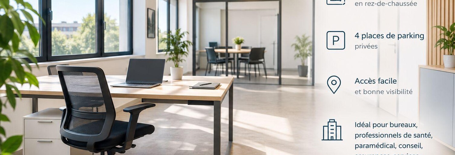 Bureau  140 m² à louer à Toulouse (31300)