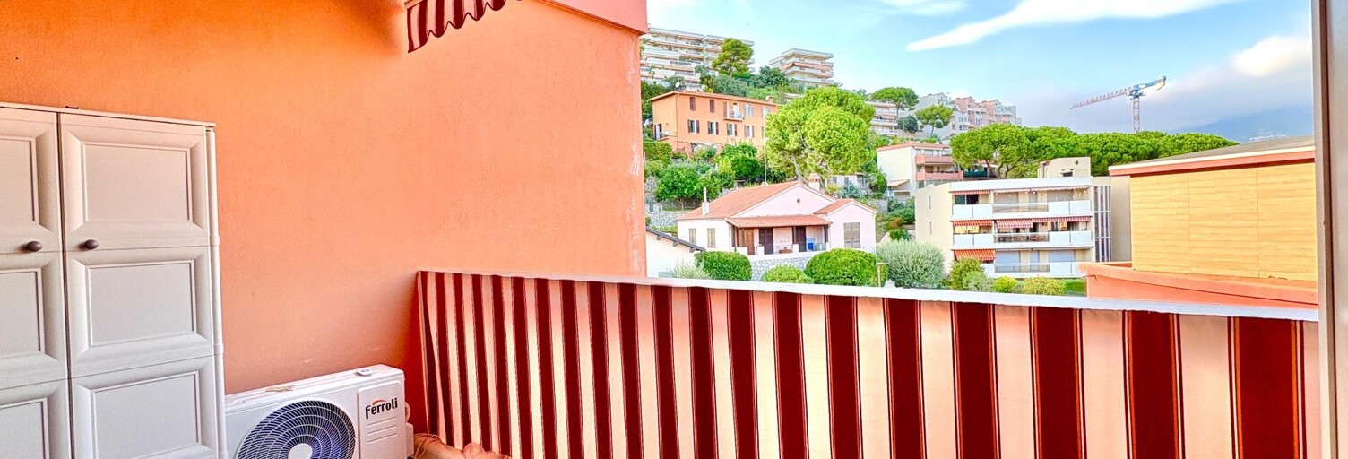 Appartement 1 Pièce 20 m² à vendre à Roquebrune-Cap-Martin (06190)