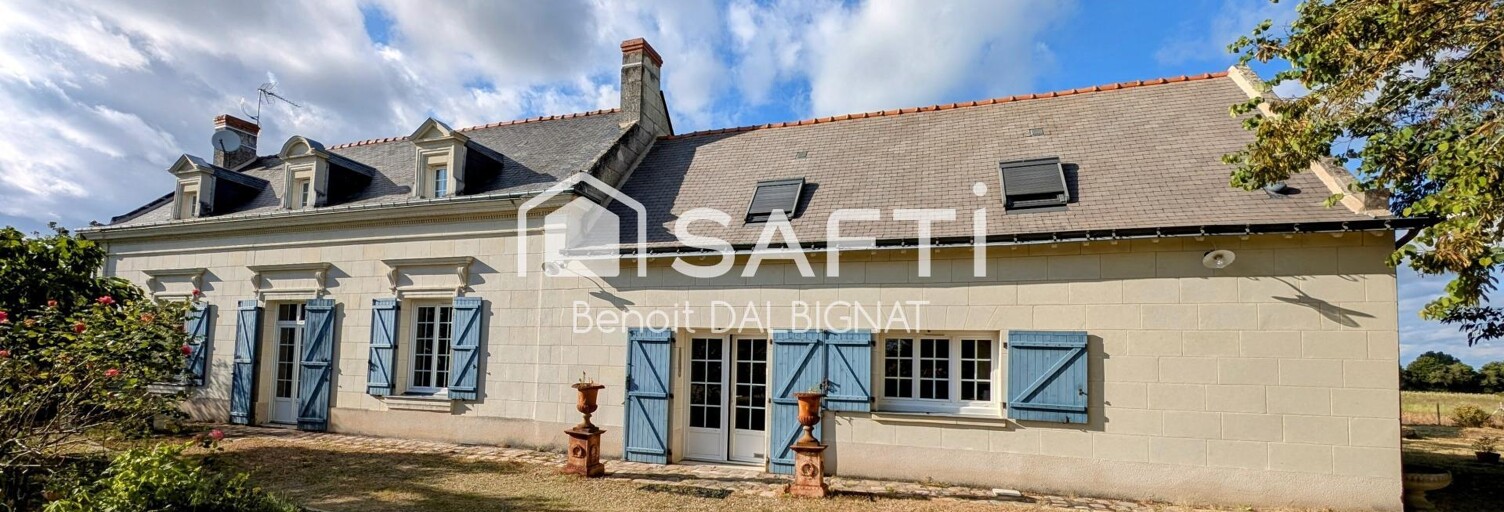 Maison 8 Pièces 302 m² à vendre à Chouzé-sur-Loire (37140)