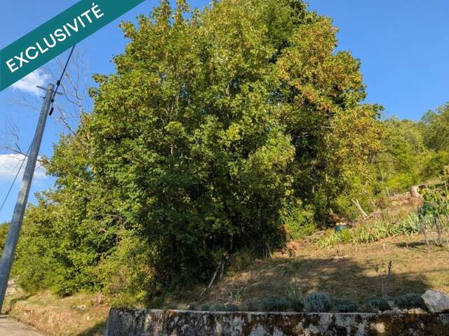 TERRAIN CONSTRUCTIBLE DE 2052 m²  CENTRE-VILLE DE SALINS-LES-BAINS  VUE DÉGAGÉE — photo du bien