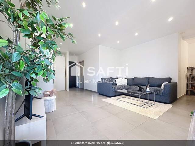3 pièces de 64 m² avec grande terrasse et stationnement — photo du bien