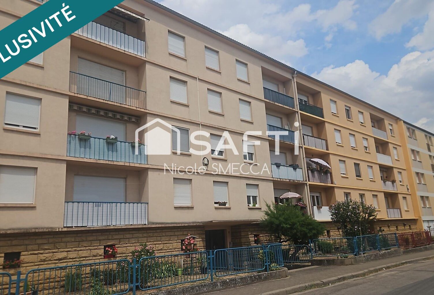 Appartement 4 pièces,2 chambres,balcon,parkings — photo 1