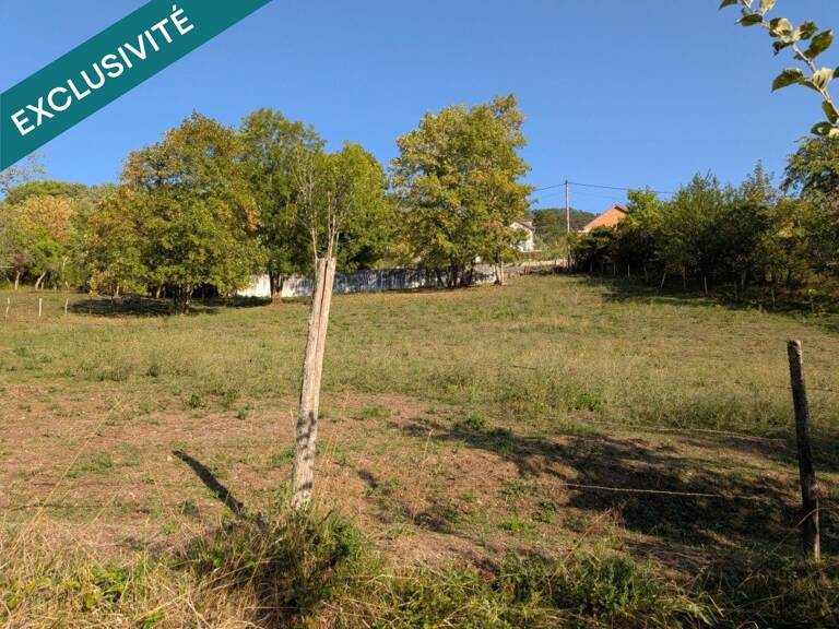 TERRAIN CONSTRUCTIBLE DE 2788 m²  CENTRE-VILLE DE SALINS-LES-BAINS  VUE DÉGAGÉE — photo 1