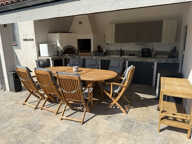 Marignane : location maison T6 meublée avec piscine, dépenda — photo 2
