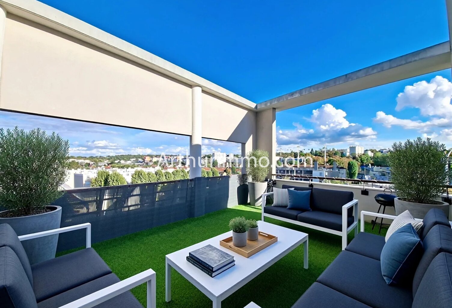 APPARTEMENT F3 DE 59 M² AVEC GRANDE TERRASSE — photo 1