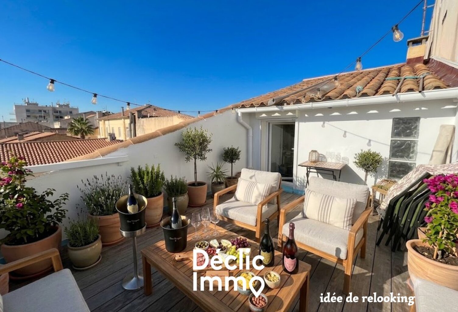  A VENDRE  Duplex avec tropézienne au cur du Grau-du-Roi : plage et port à pied ! — photo 1