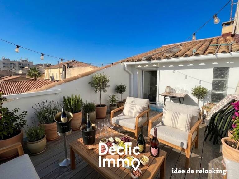  A VENDRE  Duplex avec tropézienne au cur du Grau-du-Roi : plage et port à pied ! — photo 1