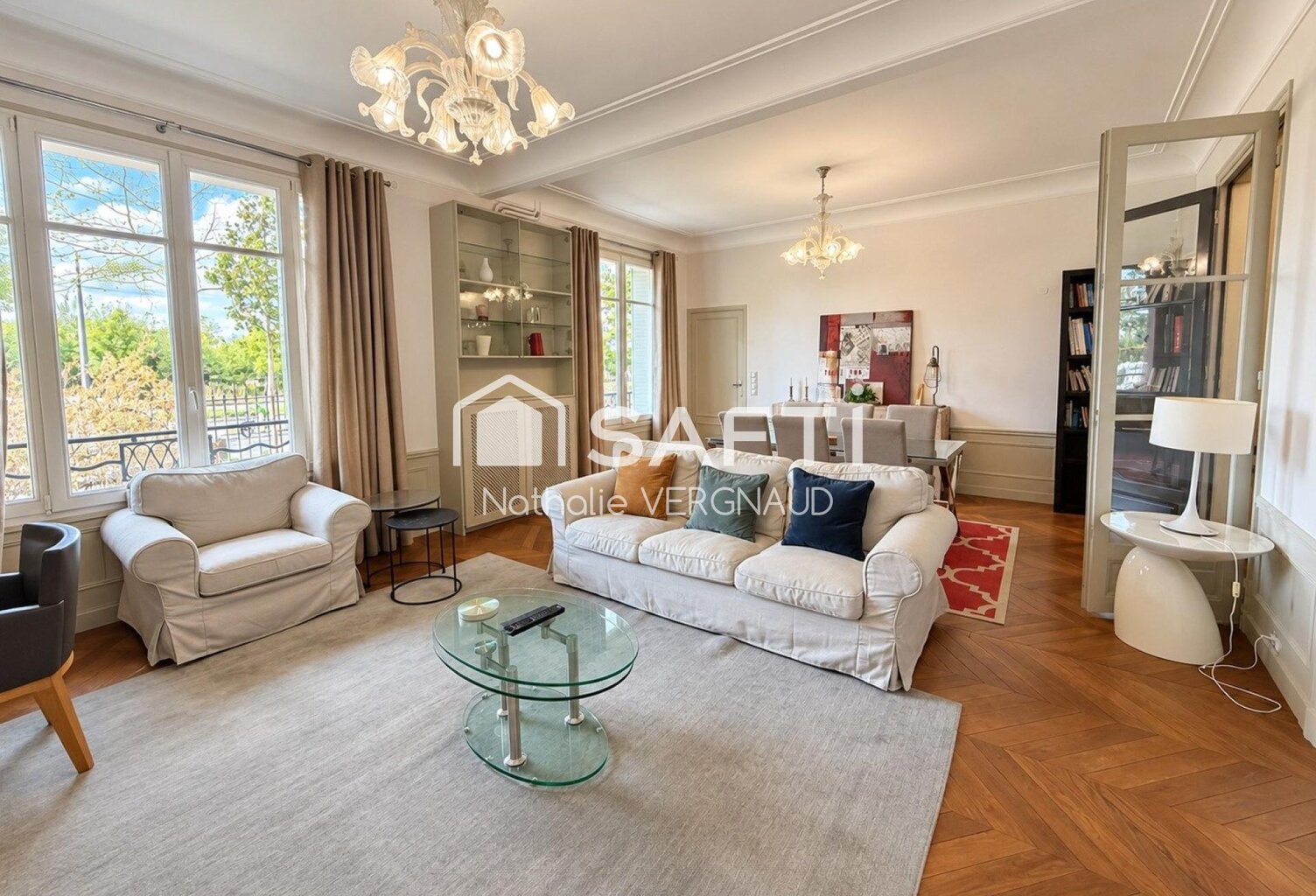 PARIS XVI - Superbe appartement 4P au calme en rdc — photo 1
