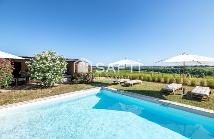 Grange d'exception rénovée avec vue panoramique, au cœur de l'Entre-deux-Mers — photo 2