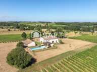 Grange d'exception rénovée avec vue panoramique, au cœur de l'Entre-deux-Mers — photo 4