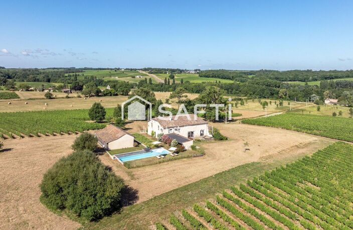 Grange d'exception rénovée avec vue panoramique, au cœur de l'Entre-deux-Mers — photo 4