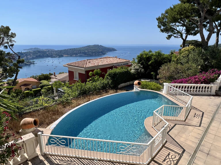 COL VILLEFRANCHE Villa 298m2 Vue Mer Panoramique Cap Ferrat Piscine Terrasse Jardin Garage Parkings — photo 1