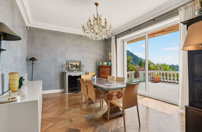 COL VILLEFRANCHE Villa 298m2 Vue Mer Panoramique Cap Ferrat Piscine Terrasse Jardin Garage Parkings — photo 3