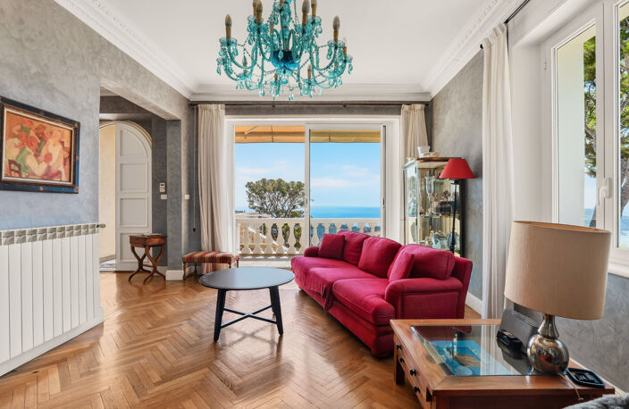 COL VILLEFRANCHE Villa 298m2 Vue Mer Panoramique Cap Ferrat Piscine Terrasse Jardin Garage Parkings — photo 4