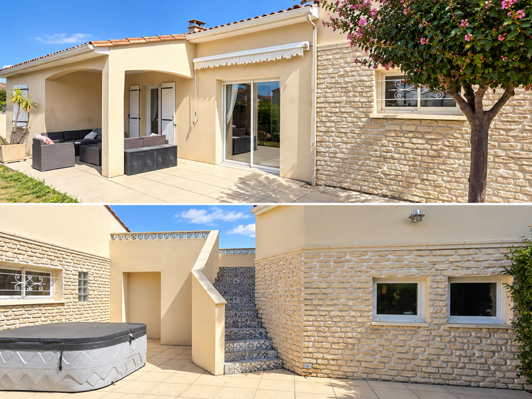 ROYAN - MAISON 5 PIECES- GRAND GARAGE -  500M COMMERCES - AU — photo 1
