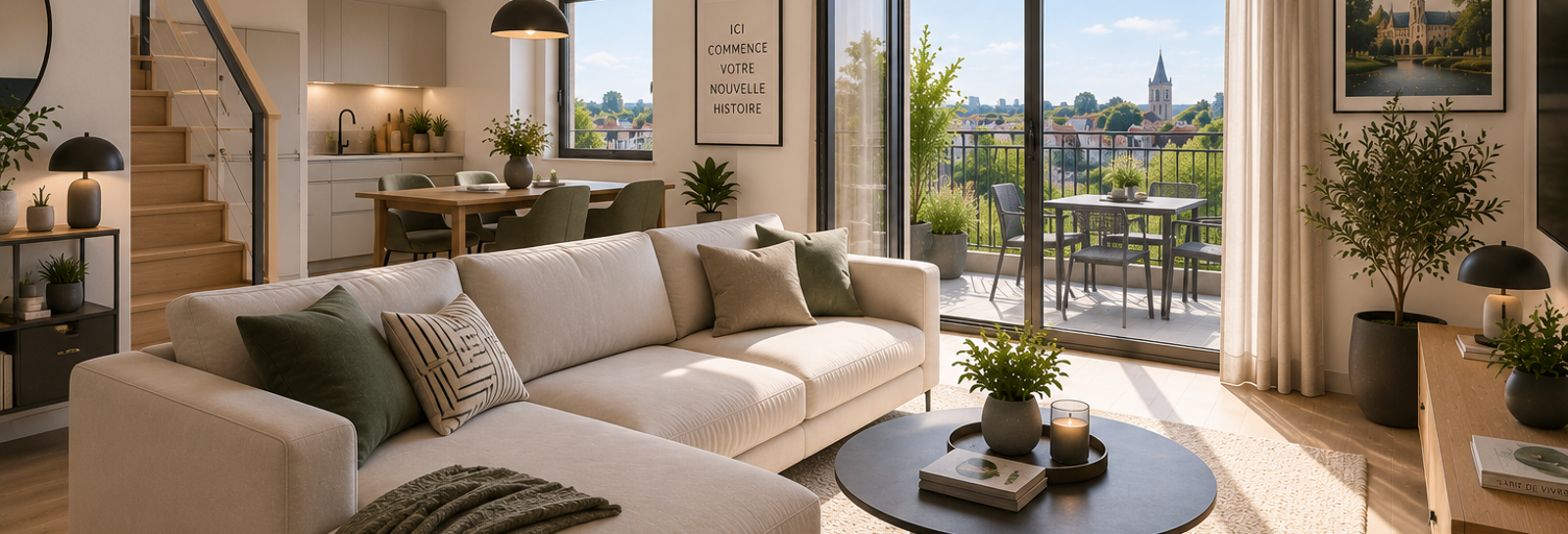 Appartement 2 Pièces 65 m² à vendre à Cesson (77240)