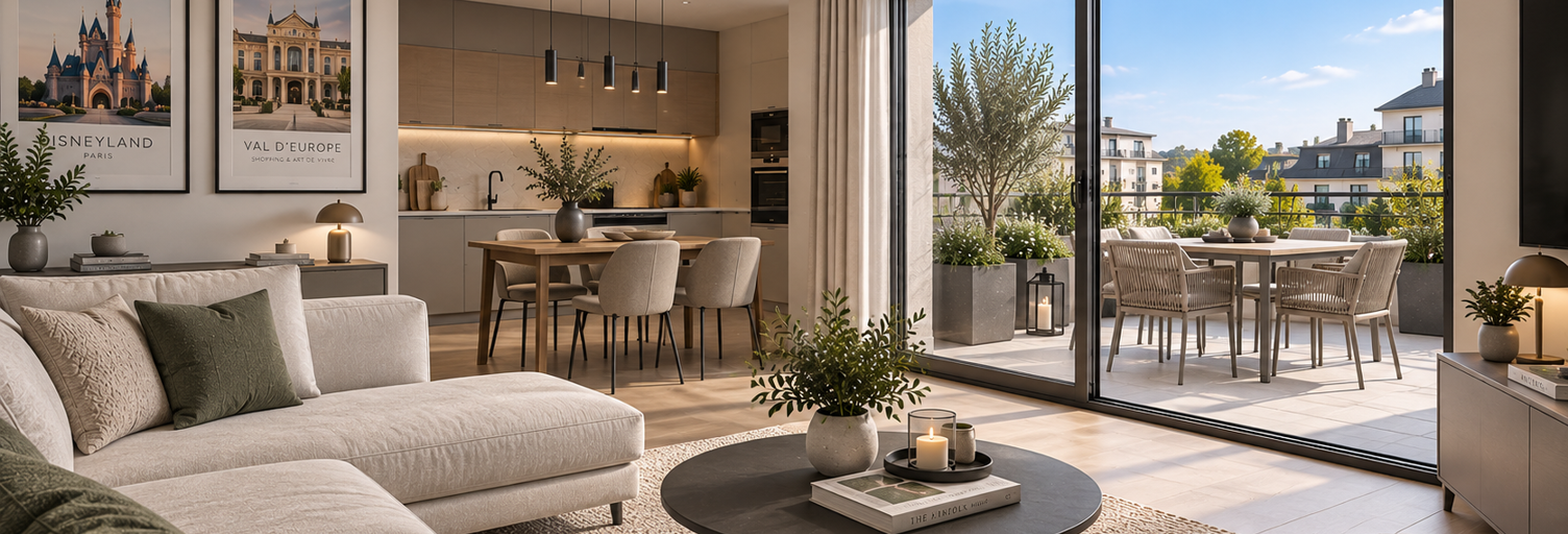 Appartement 2 Pièces 50 m² à vendre à Montévrain (77144)