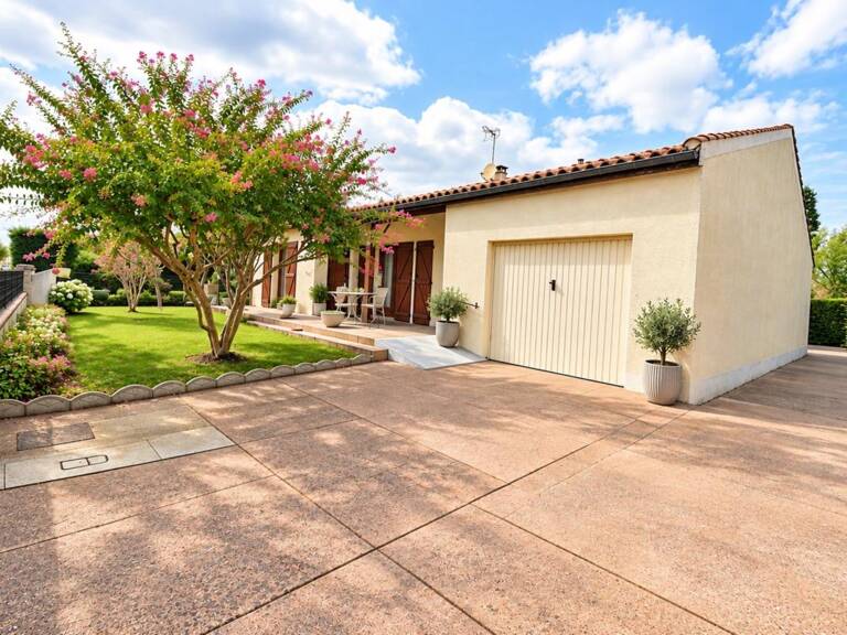 LESPINASSE – MAISON INDIVIDUELLE DE PLAIN-PIED 107 M² – 3 CHAMBRES – TERRAIN 740 M² – GRAND GARAGE — photo 1
