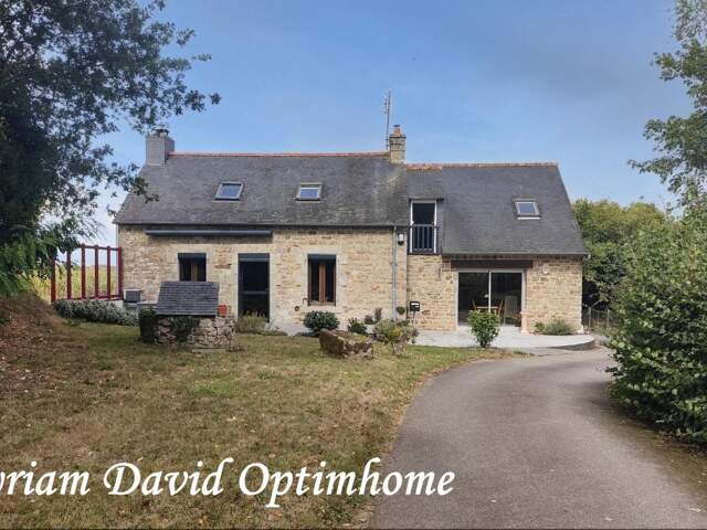 Maison longère 128 m² avec dépendance 75 m² et terrain 2,5 ha Glomel — photo du bien