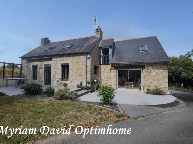 Maison longère 128 m² avec dépendance 75 m² et terrain 2,5 ha Glomel — photo du bien