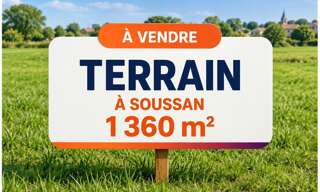 Terrain  1360 m² à vendre à Soussans (33460)