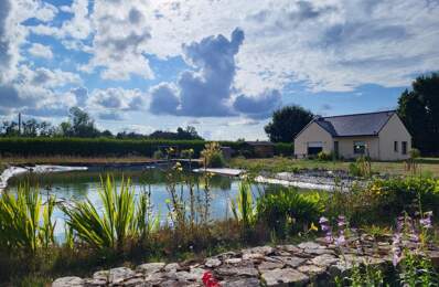 Maison de plain-pied à QUEMPERVEN (22450), piscine naturelle et verger ! — photo du bien