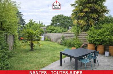LOIRE-ATLANTIQUE - Nantes (44100) - A VENDRE - MAISON EN REZ DE JARDIN ENTIEREMENT RENOVEE EN 2021 - PIECE DE VIE TRIPLE AVEC ACCES TERRASSE - STORE BAN - 3/5 CHAMBRES - GARAGE - RARE — photo du bien