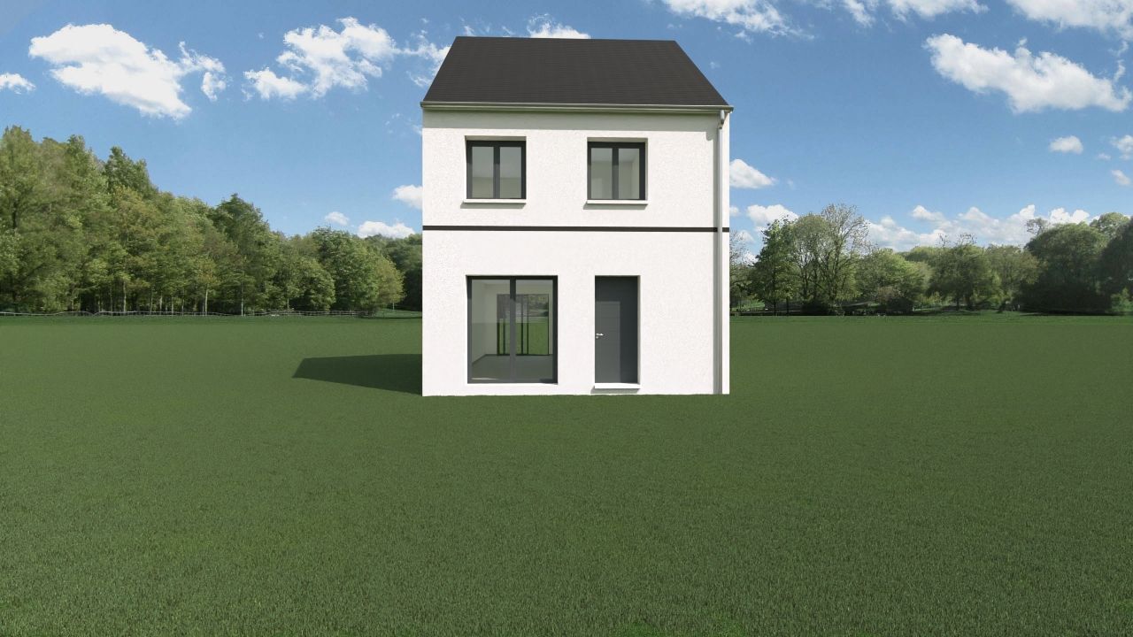 Affaire à saisir :Projet de construction d'une maison 90.38 m² avec terrain à MORTEFONTAINE-EN-THELLE (60)