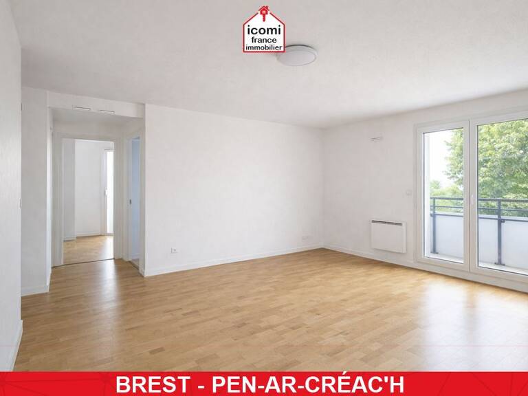 FINISTERE - Brest (29200) - A VENDRE - APPARTEMENT - T2 - PREMIER ETAGE AVEC ASCENSEUR - BALCON - DALLE BETON - BELLE EXPOSITION - VUE DEGAGEE - DANS UNE RESIDENCE SENIOR — photo 1