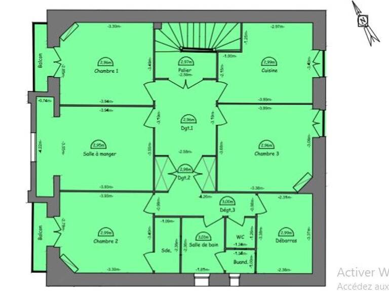 Appartement de 120m2 à louer sur Saint-Jean-de-Luz — photo 1