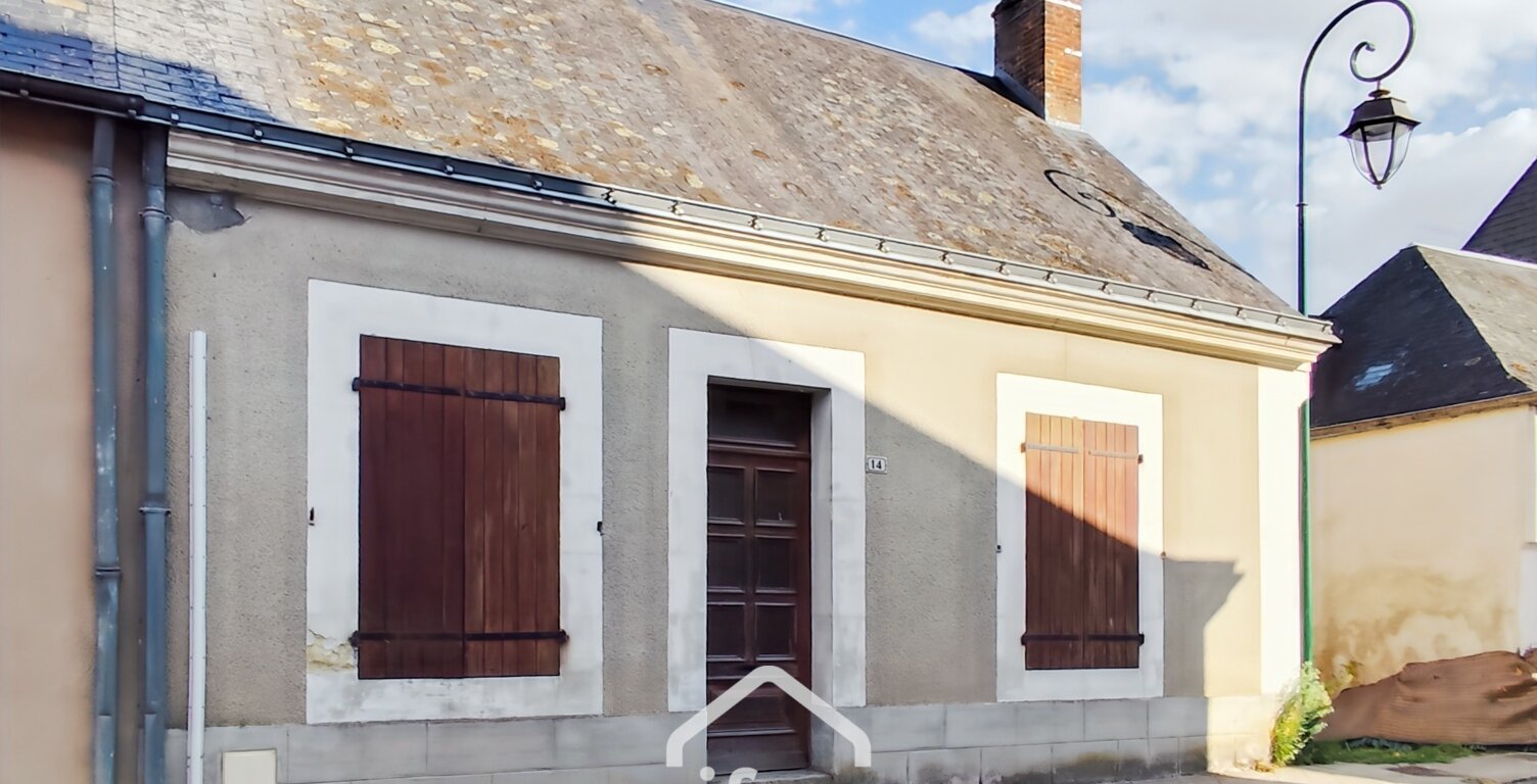 Maison à vendre 3 pièces BESSE SUR BRAYE (72)  -  terrain 260 m²  - — photo 1