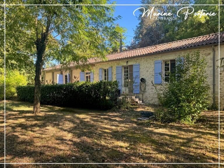 Maison en pierre de plain-pied, au bord de la Baïse — photo 1