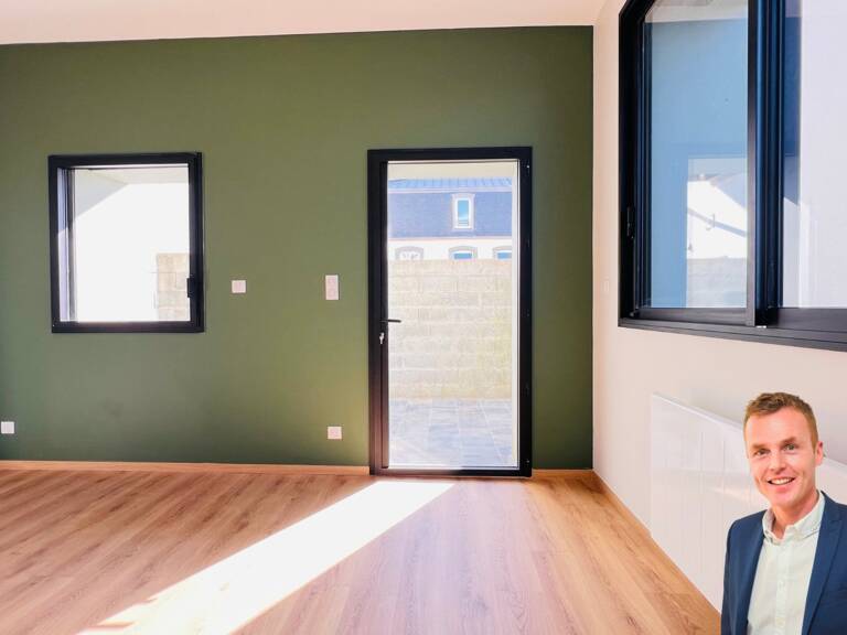 Dpt Finistère (29), à vendre CROZON centre appartement T3 de 52 m² Habitable - Terrasse - Cave — photo 1