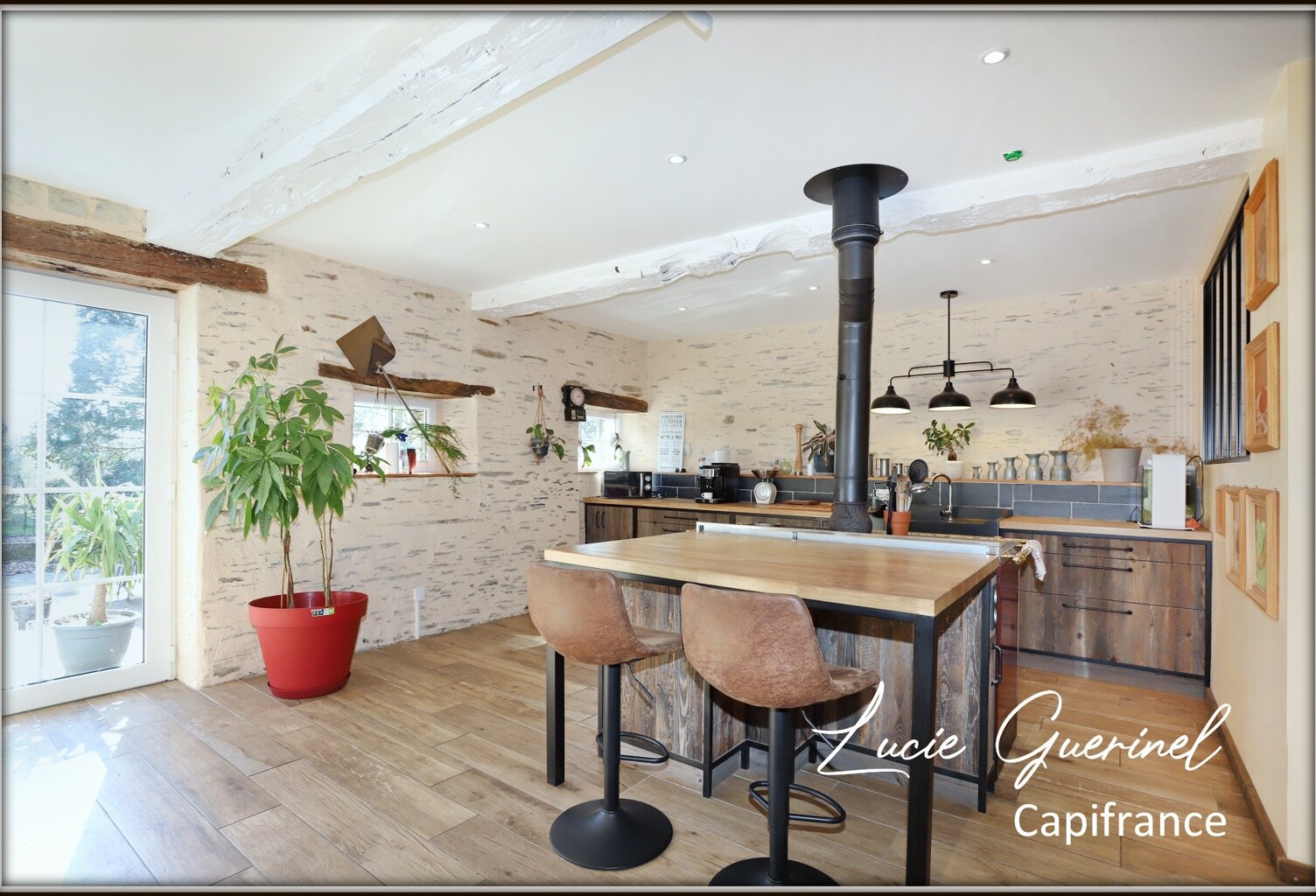 Maison en pierre à Rougé (44) – 188 m² – 3 chambres – Jardin arboré – À 5 min de Châteaubriant – Environnement calme — photo 1