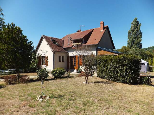 A vendre villa avec cabanon  sur la Creuse, Thenay, Indre — photo du bien