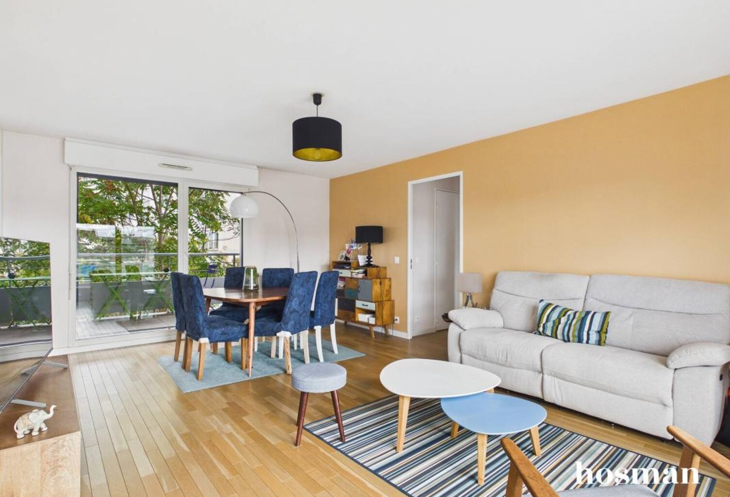 SAINT-OUEN-SUR-SEINE — 90 M² — 3 CHAMBRES — BALCON — MÉTRO LIGNES 13 & 14 À 500 M — photo 1
