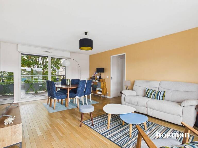 SAINT-OUEN-SUR-SEINE — 90 M² — 3 CHAMBRES — BALCON — MÉTRO LIGNES 13 & 14 À 500 M — photo 1