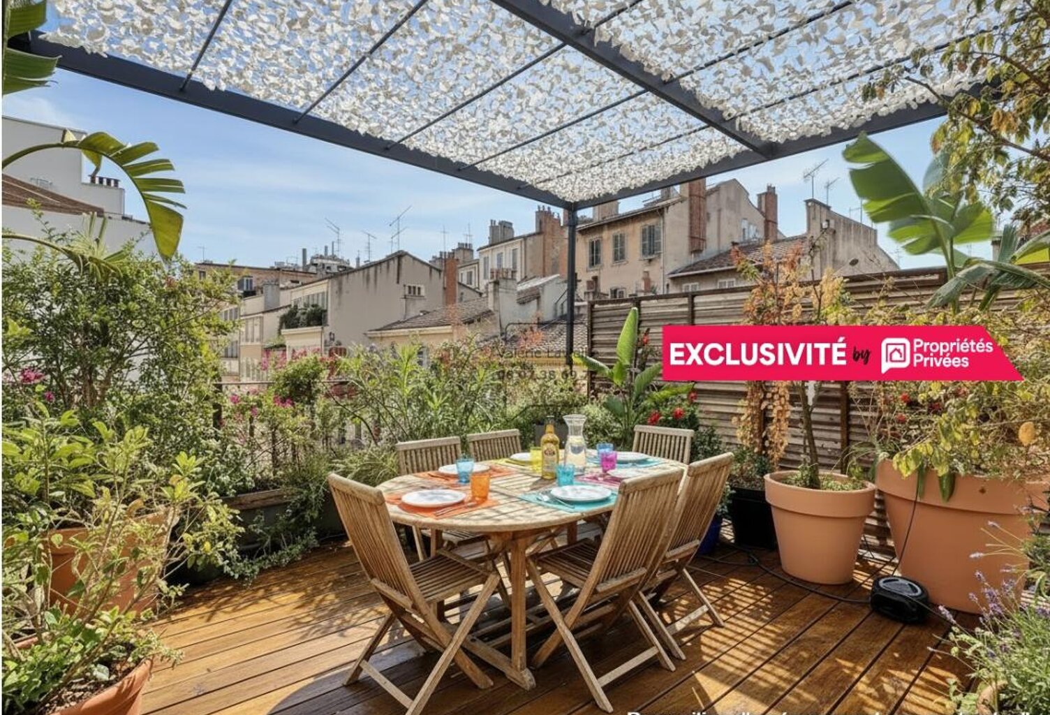 Marseille 6e - Préfecture - Exclusivité - L'exception haussmannienne : 135 m² et grande terrasse plein ciel — photo 1