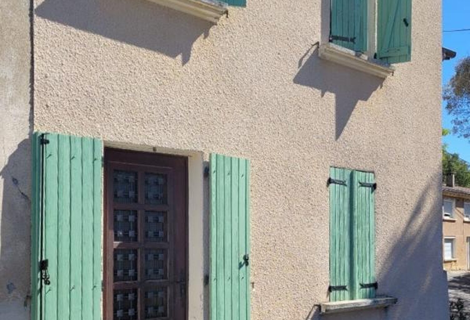 31540 MONTÉGUT-LAURAGAIS- Maison de village en pierre avec garage et jardin — photo 1