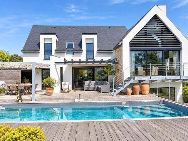 LE LOGEO Villa d'architecte Sarzeau vue Golfe 210 m2 Unique sur le secteur — photo du bien