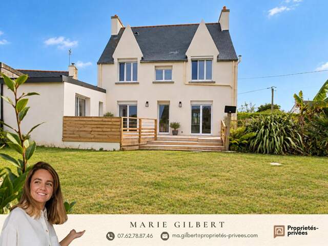 Maison à vendre Penmarch,123 m², 5 chambres, terrasse, vue mer — photo du bien